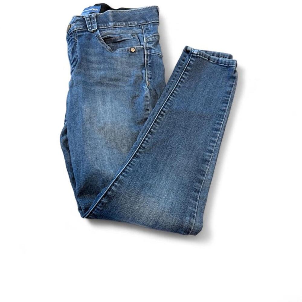 Democracy Absolution Medium Wash Skinny Ankle Jeans Stretch — Size 10